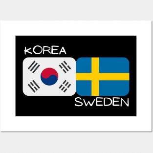 Korean Swedish - Korea, Sweden Posters and Art